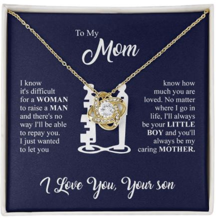 Eternal Love Endless Knot Necklace
