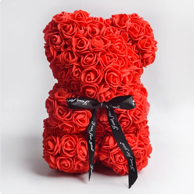 Rose Bear Teddy Bear Gift