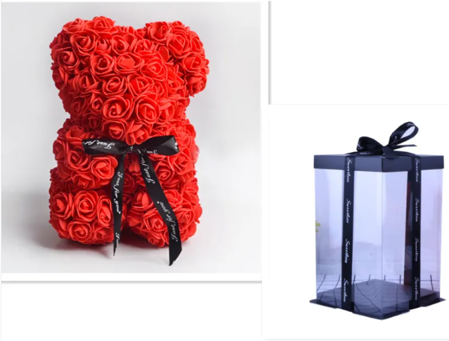 Rose Bear Teddy Bear Gift