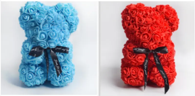 Rose Bear Teddy Bear Gift