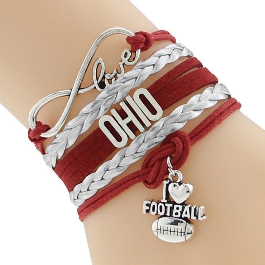 Woven Bracelet for Sports - Infinite Love Design