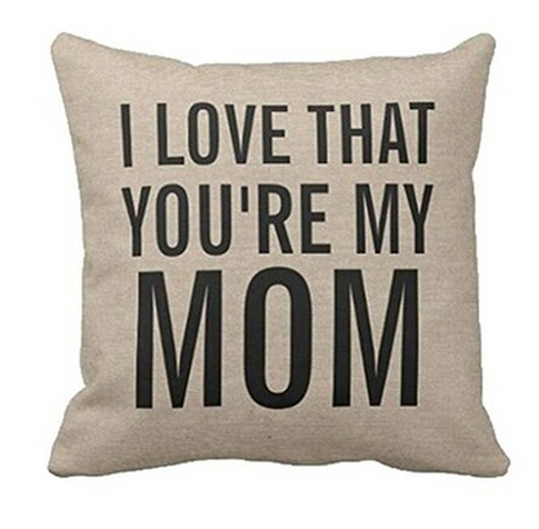 Cute Quote Decorative Throw Pillow Cover - Multiple Options