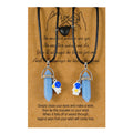 Matching Astronaut Love Pendant Necklace Glow In The Dark Pendulums