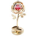 24K Gold-Finish Eternal Rose Gift Decoration With Gem