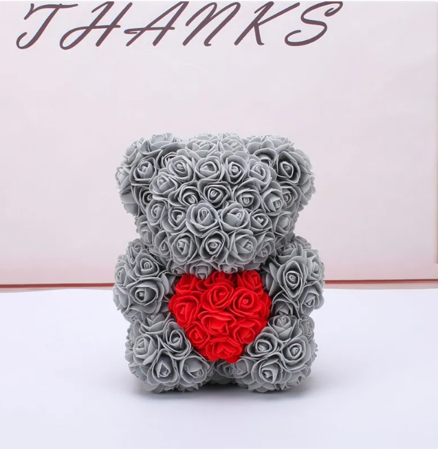 Rose Bear Teddy Bear Gift