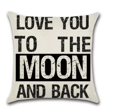 Cute Quote Decorative Throw Pillow Cover - Multiple Options