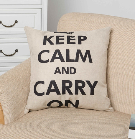 Cute Quote Decorative Throw Pillow Cover - Multiple Options