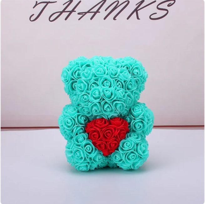 Rose Bear Teddy Bear Gift
