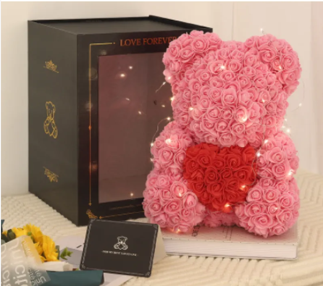 Rose Bear Teddy Bear Gift