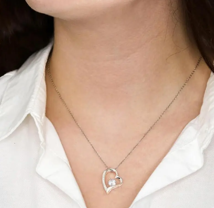 Soulmate Timeless Love Heart Necklace
