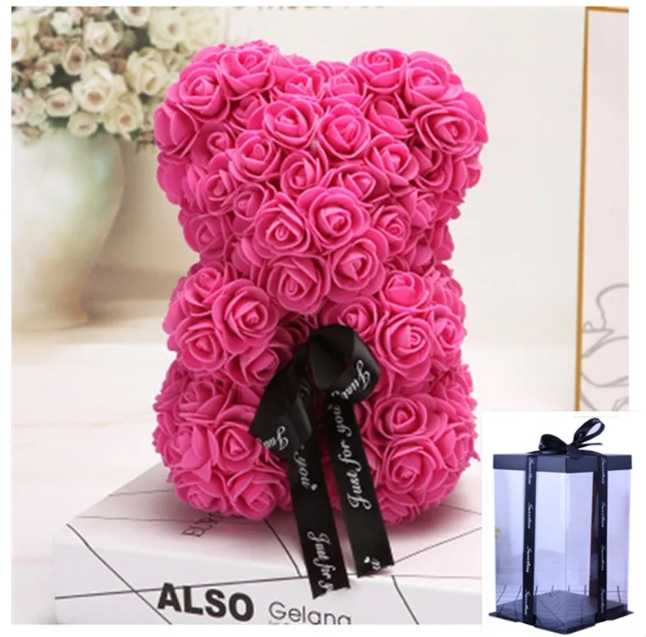 Rose Bear Teddy Bear Gift