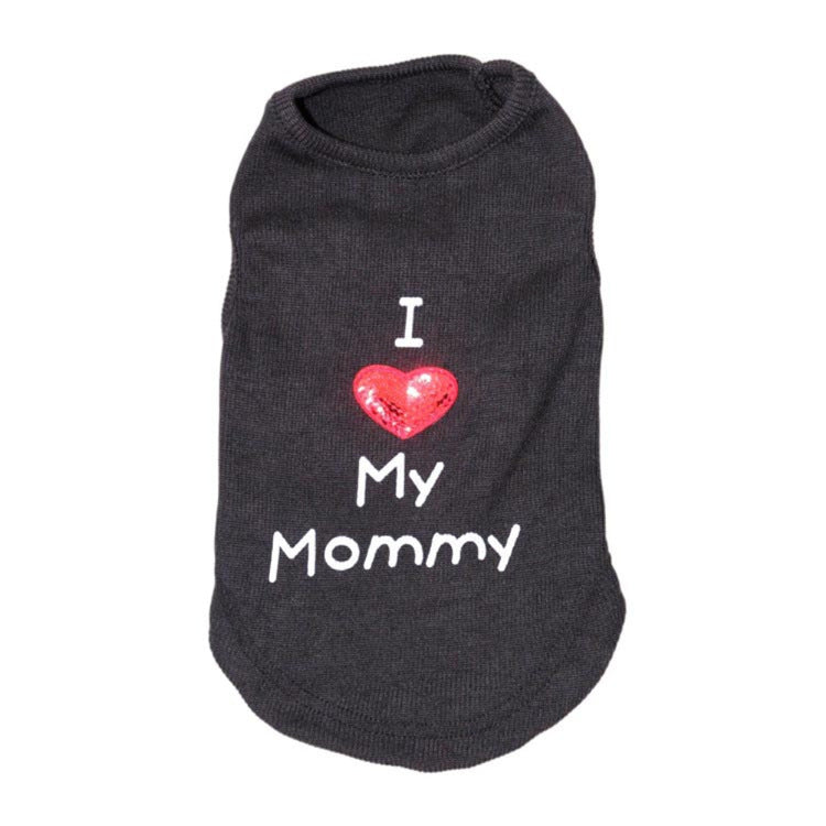 Dog Mom Love Cotton Adorable Shirt