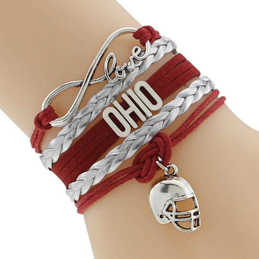 Woven Bracelet for Sports - Infinite Love Design