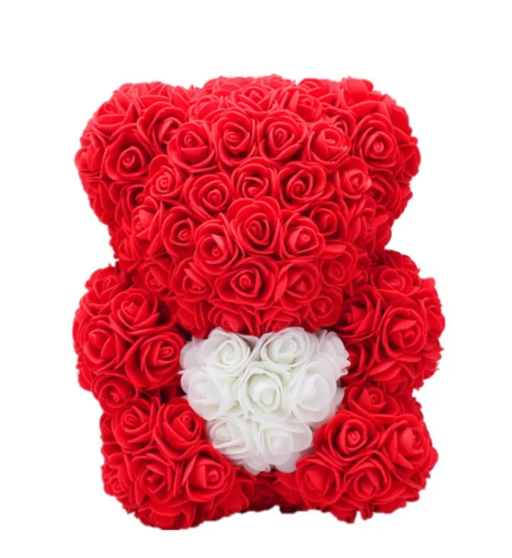 Rose Bear Teddy Bear Gift