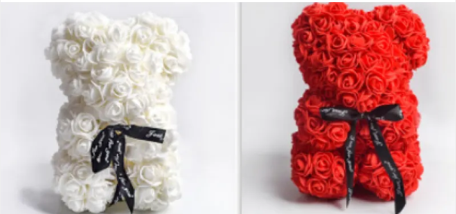 Rose Bear Teddy Bear Gift