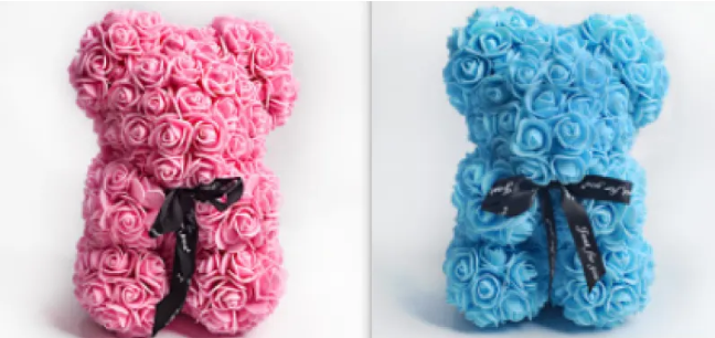 Rose Bear Teddy Bear Gift