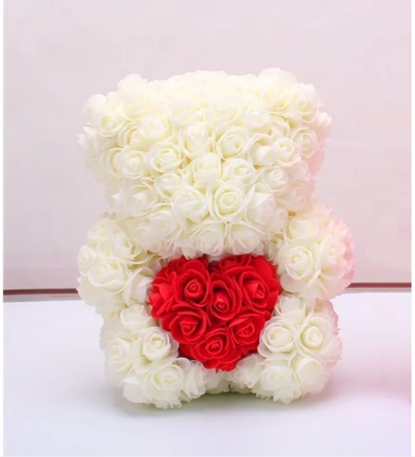 Rose Bear Teddy Bear Gift