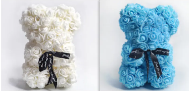 Rose Bear Teddy Bear Gift