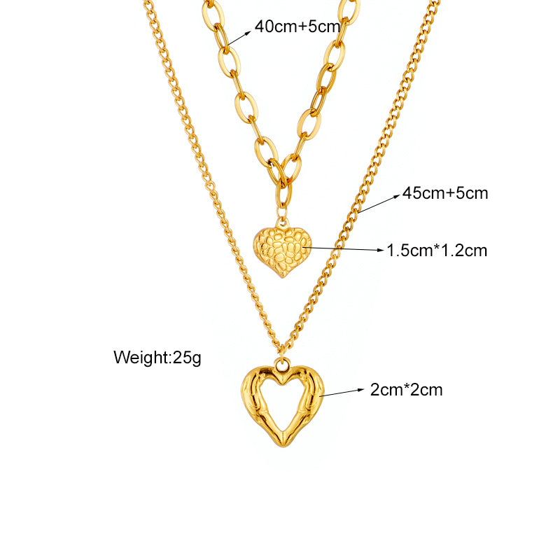 Romantic Love Necklace Set for Ladies