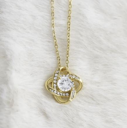 Eternal Love Endless Knot Necklace