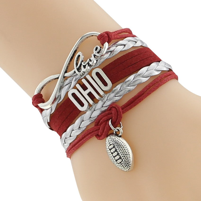 Woven Bracelet for Sports - Infinite Love Design