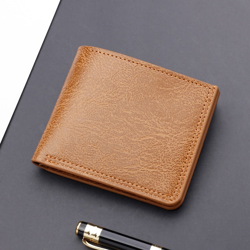 Men's Leather Wallet Father's Day Gift