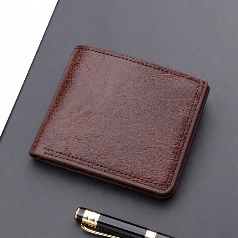 Men's Leather Wallet Father's Day Gift