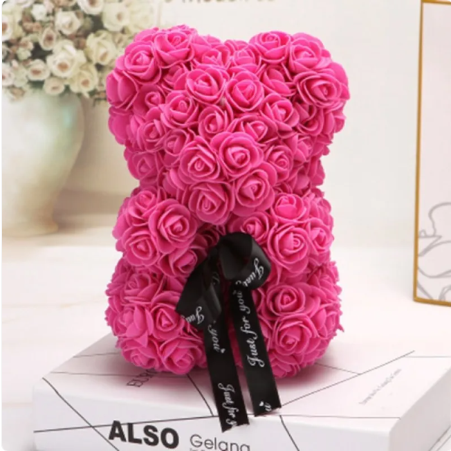 Rose Bear Teddy Bear Gift