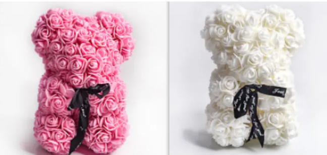 Rose Bear Teddy Bear Gift