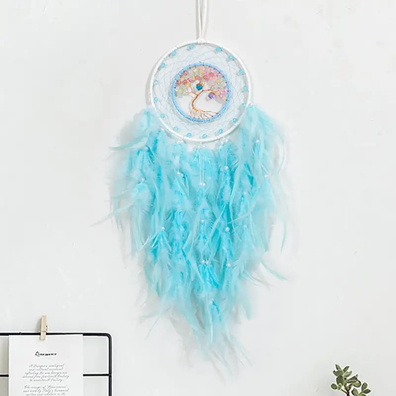 Handmade True Love Dreamcatcher with Feathers (1pc)