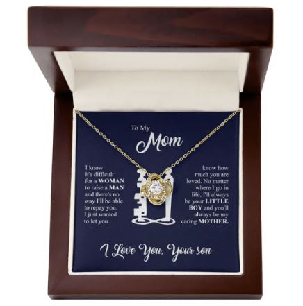 Eternal Love Endless Knot Necklace