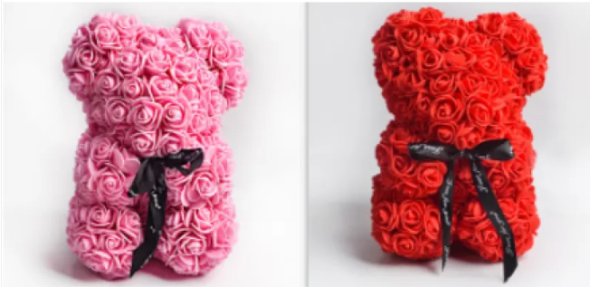 Rose Bear Teddy Bear Gift