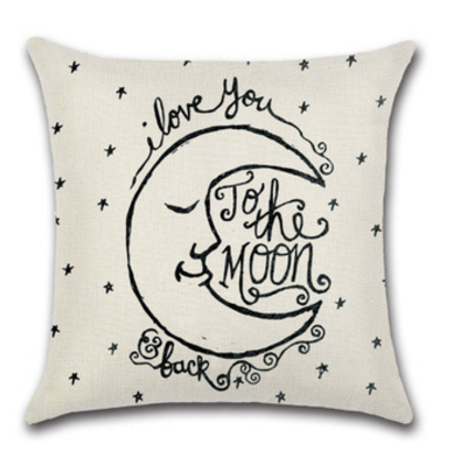Cute Quote Decorative Throw Pillow Cover - Multiple Options
